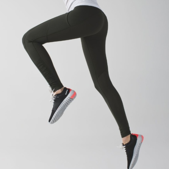 lululemon athletica Pants - Lululemon athletica speed tight gator green